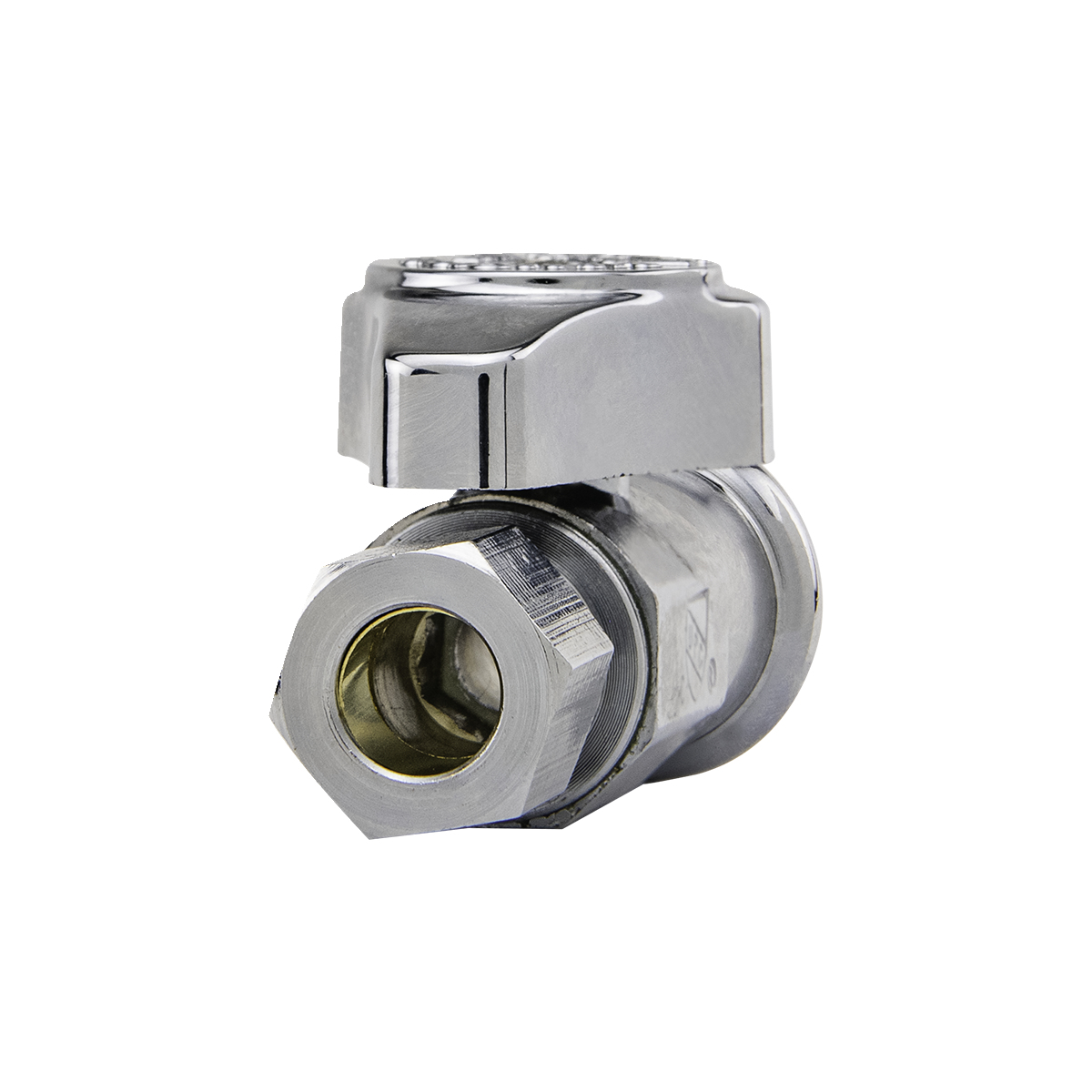 1/2 in. Nom Press Connect with 3/8 in. O.D. Comp Straight Stop BrassCraft